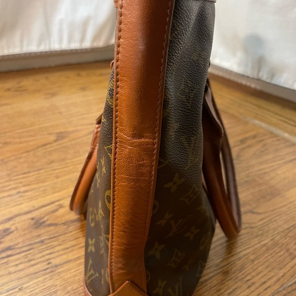 Vintage Authentic Louis Vuitton Sac Bag Large Monogram Weekend PM Tote - Rare - Picture 12 of 12